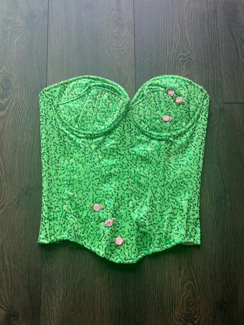 Starline Sequin Corset Top